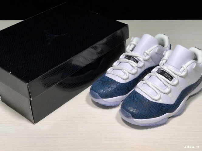 Low 11 Snakeskin' 'Blue CD6846-102 Air Jordan 0125